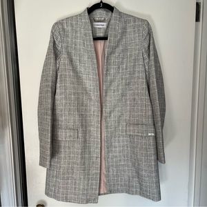 🩶 Worn once Calvin Klein suit coat jacket